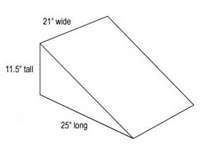 Bed Wedge Poly Foam