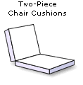 Patio Two Piece Chair - Click Image to Close